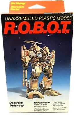 Testors Robots Macross 1/200 Destroid Defender 0005 Model Kit Used In Battletech • $9.99