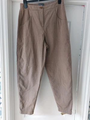 £65 • Buy OSKA Brown Cotton Balloon Wide Leg Trousers Size 1 Pockets