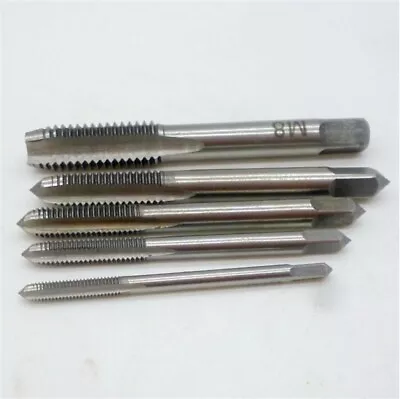 5pcs/Set M3 M4 M5 M6 M8 Hand Tap Straight Flute 3mm-8mm Hand Fast TNA QO • $3.09