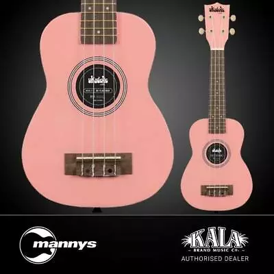 Kala Ukadelic Flamingo Soprano Ukulele Inc Drawstring Bag • $50