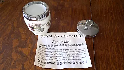 Royal Worcester Standard Egg Coddler In Lavinia Pattern ( Blackberries ) • £5