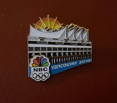 Vancouver 2010 NBC Convention Center 3D Media Pin • $25