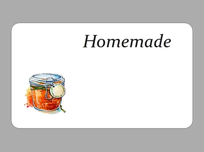 £2.50 • Buy X21 Homemade Preserves Chutney Stickers Jam Pot Jar Labels Space For Own Writing