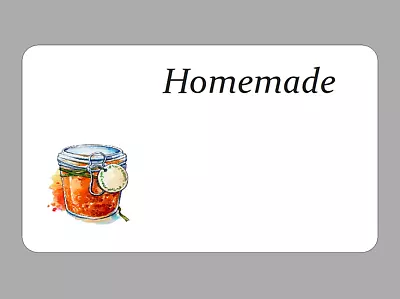 X21 Homemade Preserves Chutney Stickers Jam Pot Jar Labels Space For Own Writing • £2.70