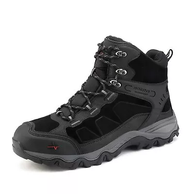 Men's Hiking Boots Waterproof Non-slip Trekking Traveling Shoes Wide Size • $44.99