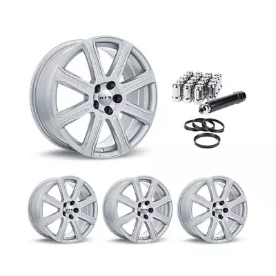 Wheel Rims Set With Chrome Lug Nuts Kit For 15-24 Ford Edge P854982 18 Inch • $901.71