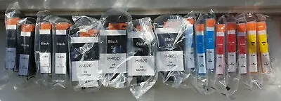 Black/Colour Ink Cartridges For HP 920 Officejet 6000 6500 6500A 7000 7500A E609 • £3