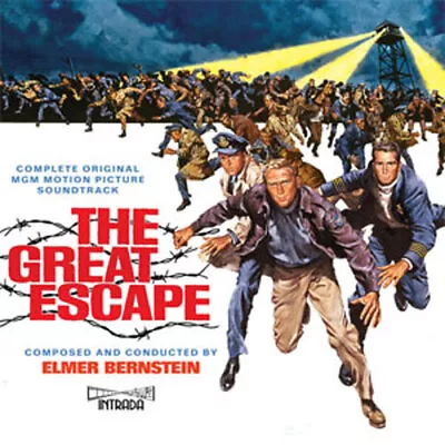 THE GREAT ESCAPE ~ Elmer Bernstein 3CD • £35.93