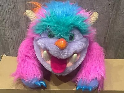 My Monster Pet Vintage 1986 Amtoy Matchbox Soft Toy Plush Vintage 80s No Cuffs • £44.99