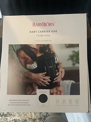 Baby Bjorn Baby Carrier One Black New Item • £90