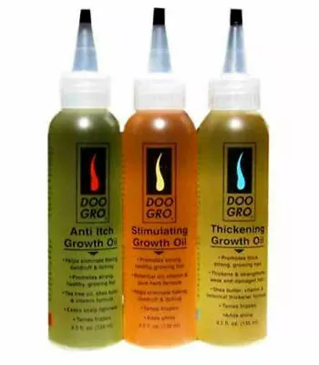 Doo Gro Hair Oil For Hair Loss Growth Breakage & Itching 3 Types-FAST UK Post • £10.29