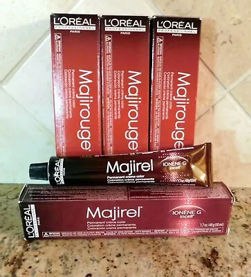 Loreal Majirel Permanent Cream Hair Color 1.7 Oz. U-Pick The Colors! • $8.49