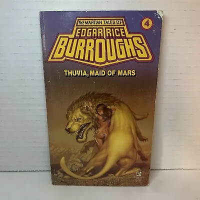 Thuvia Maid Of Mars Mass Market Paperback Edgar Rice Burroughs Mars Series #4 • $8.72