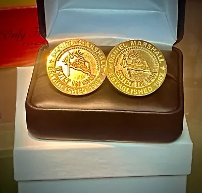 Daniel Marshall Humidor Cufflinks-rare-sold Out In Stores • $157