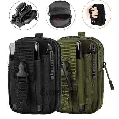 Tactical Waist Fanny Pack Belt Bag Phone Pouch Military Camping Hiking Outdoor • $7.65