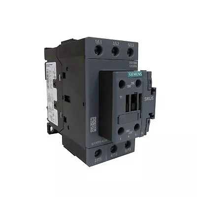 Siemens 3RT2038-1AK60 Sirius Contactor 3 Pole 60 AMP 120V AC - 1NO+1NC Auxiliary • $200