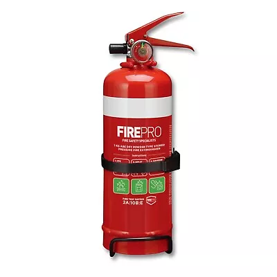 Firepro 1kg Dry Powder Fire Extinguisher • $50.85