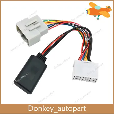 Audio Receiver Cable Bluetooth Adapter AUX Kit For Volvo C30 C70 S40 S60 S70 V40 • $14.08