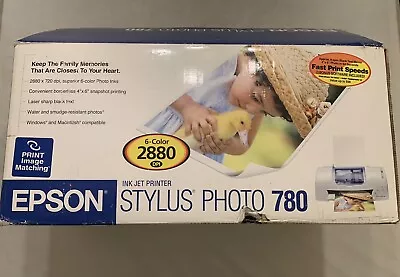 Epson Stylus Photo 780 + Extras - OPEN BOX - See Details Below For More Info !!! • $120