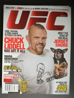 UFC Magazine #4 Chuck Liddell Cover April/May 2010 • $12.99