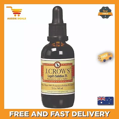 J.CROW'S® Lugol's Solution Of Iodine 2% 2oz • $39.77