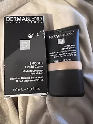 DermaBlend Smooth Liquid Camo Foundation SEPIA 40C 1.0 Fl Oz New In Box • $40