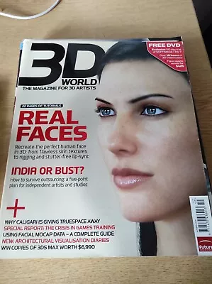 3D World Magazine #108 October 2008 Real Faces - B163 • £2.99