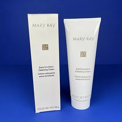 Mary Kay Extra Emollient Cleansing Cream New Very Dry Skin 3.75 OZ • $122.30