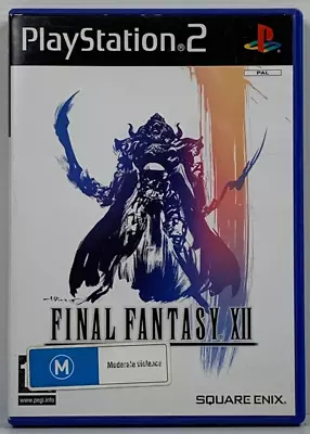 Final Fantasy XII 12 Sony PlayStation 2 PS2 Video Game - With Manual • $9.99