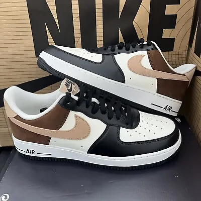 NEW Nike Air Force 1 '07 Low  Cacao Wow Mocha Brown FB3355-200 Mens Sz 13 • $119.95