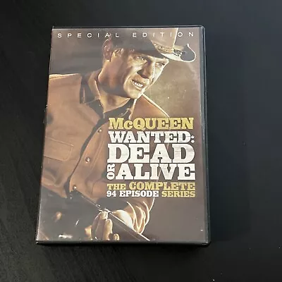 Wanted: Dead Or Alive - Complete Series DVD -- Steve McQueen • $22