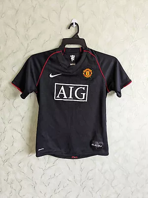 Manchester United 2007 - 2008 Away Football Shirt Ronaldo Soccer Jersey Camiseta • $49