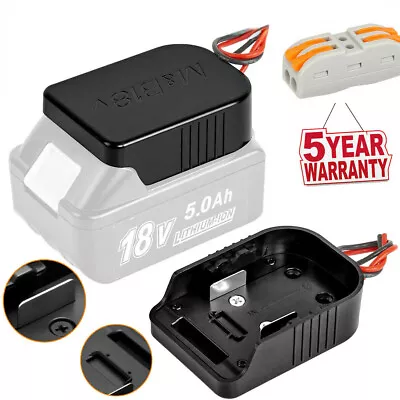 $9.99 • Buy For Makita 18V Battery Mount Connector Adapter To Dock Power 14 Gauge Robotics