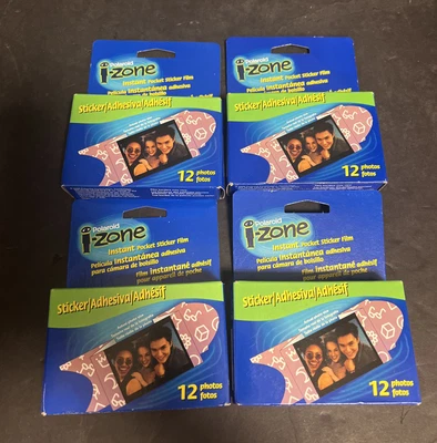 £68.16 • Buy Polaroid I-Zone Lot Of 4 Instant Pocket Sticker Film Use By 12/01 Sealed
