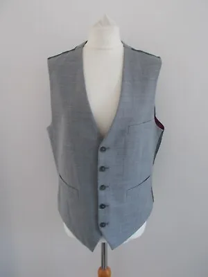 £13.35 • Buy Men's Taylor & Wright Grey Mix V Neck  Waistcoat Vest  Size S