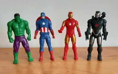 Marvel Legends Hulk Iron-Man War Machine Captain America Action Figures Toy 2015 • $19.99