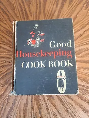  Good Housekeeping Cook Book Hardcover 1955 Vintage Cookbook MID CENTURY MARSH • $16.11