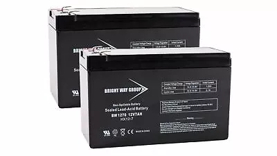 S200 Schwinn Electric Scooter Battery Set (2 Batteries - 12V 7.5Ah) • $35.99