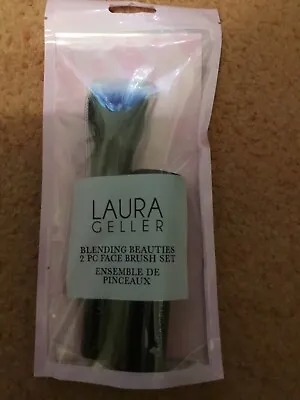 💖 Laura Geller Blending Beauties 2 PC Face Brush Set 💖 • £15.99