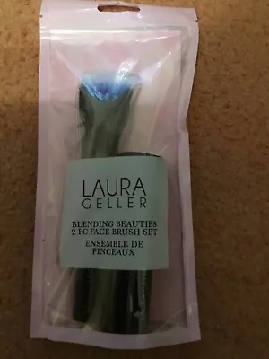Laura Geller Blending Beauties 2 PC Face Brush Set. • £22