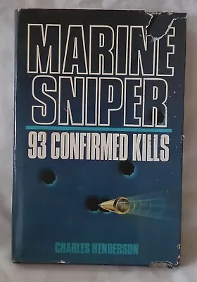 Marine Sniper 1986 Charles Henderson Book Club Ed Photos Vietnam • $7.70