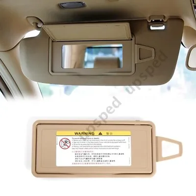 Beige Left Sun Visor Mirror Frame Cover For Mercedes-Benz S-Class W220 1998-2005 • $20.99