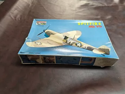 Vintage SPITFIRE Mk Vb Hasegawa Minicraft 1/32 Model Kit #1127 Open Box  • $30