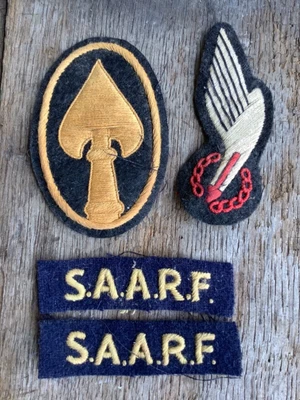 £10 • Buy Original Ww2 American Jump Wing Patch OSS SAARF Badge Patches