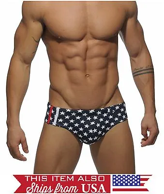 Swimsuit Stars Army Swim Suit Trunks Sunga Swimming FAST SHIPPNG! S M L XL XXL • $23.99