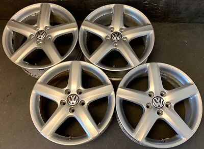 (4) VW Volkswagen Jetta Original Wheels Rims + Caps 17  +TPMS Bonus • $549