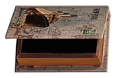 Small Hollow Book Secret Storage Box  Fake Book Safe Cunard White Star ON SALE! • £8.55