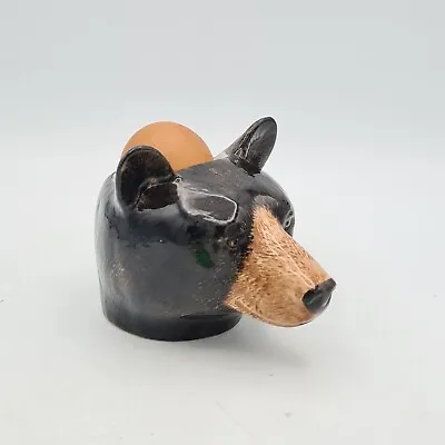 Quail Ceramics Brown Bear Face Egg Cup 325g Wild Bear Themed Egg Holder Quail • £12.99