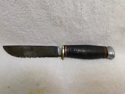 Vintage Marbles Gladstone Fixed Blade Knife 4 1/8  Blade NICE BLADE  • $19.50