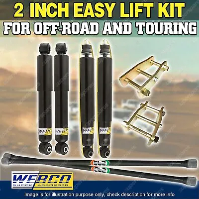 2 Inch 50mm Suspension Lift Kit Shocks EFS Torsion Bar For Ford Ranger PJ PK • $749